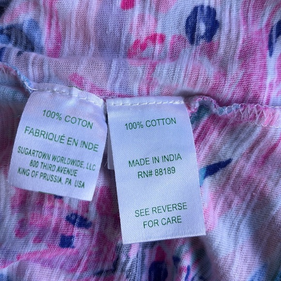 LILLY PULITZER Bell Sleeve Top size xxsmall - Picture 8 of 10